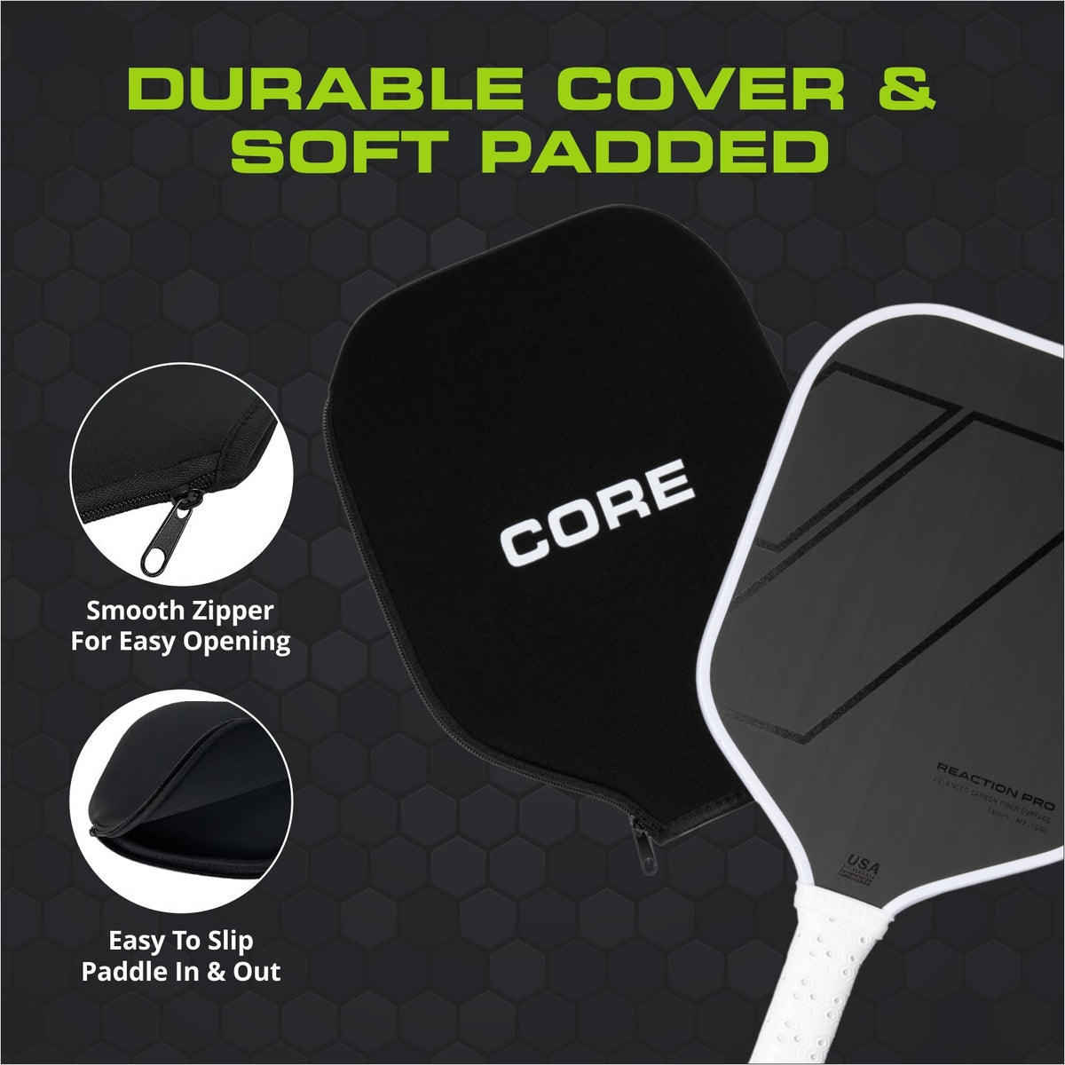 CORE Reaction Pro Pickleball Paddle