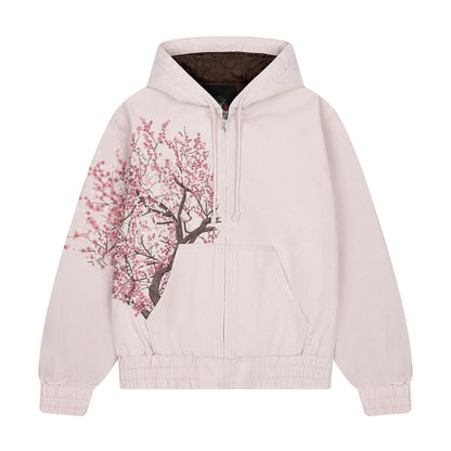Unisex Sakura Blossom Hoodie & Denim Combo