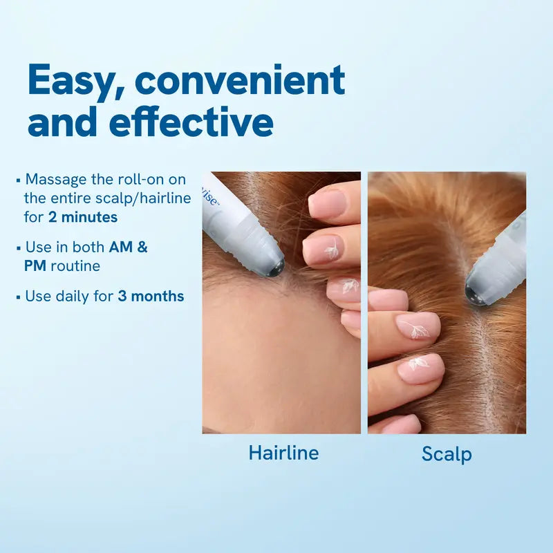 Hair Growth Roll-On Serum – See hair growth in 4 weeks