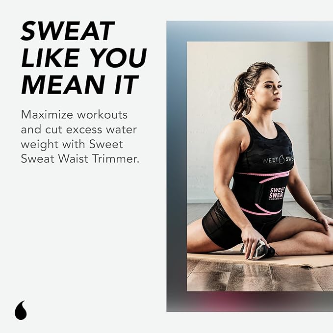 Sports Pro™ Sweat Belt - Premium Waist Trimmer for Intense Workouts