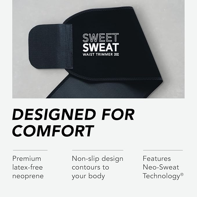 Sports Pro™ Sweat Belt - Premium Waist Trimmer for Intense Workouts