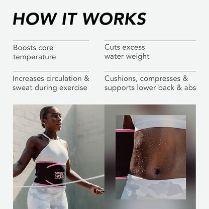Sports Pro™ Sweat Belt - Premium Waist Trimmer for Intense Workouts