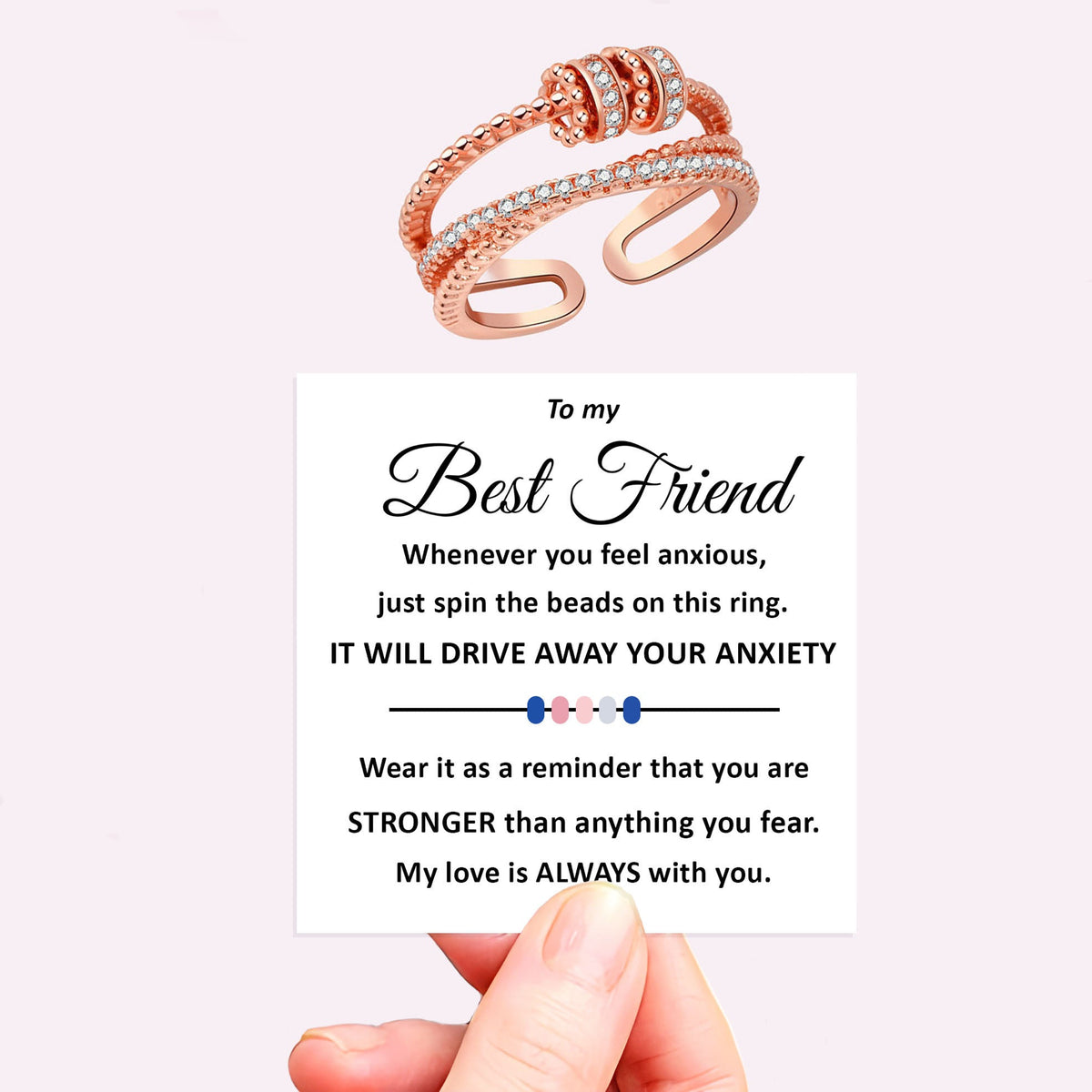 Altura™ Serenity Spinner Ring Set