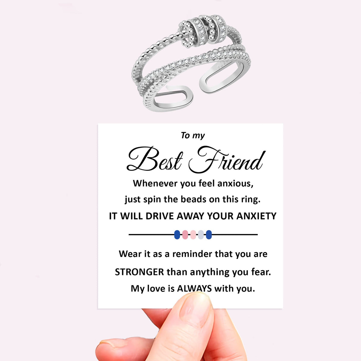 Altura™ Serenity Spinner Ring Set