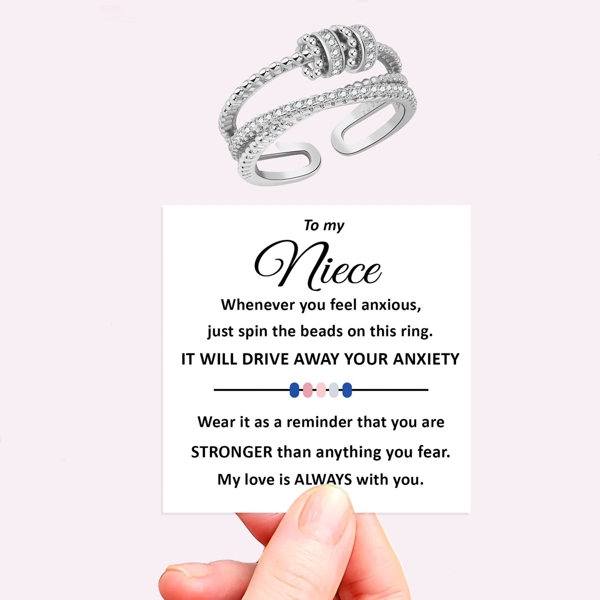 Altura™ Serenity Spinner Ring Set