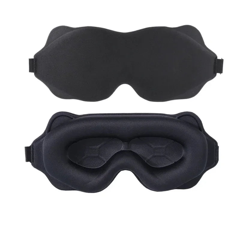 NightVeil 3D Contoured Sleep Mask front and back