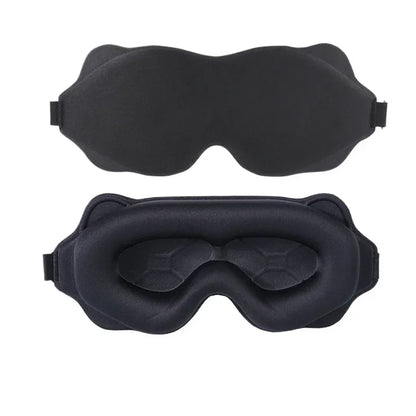 NightVeil 3D Contoured Sleep Mask front and back