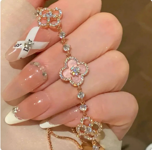 Everelle™ crystal Clover Bracelet