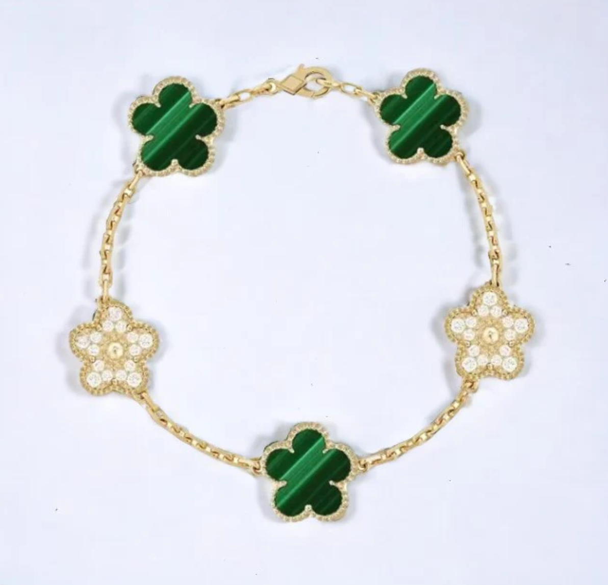 AuraGleam Gold-Plated Bracelet