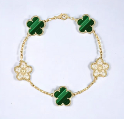 AuraGleam Gold-Plated Bracelet