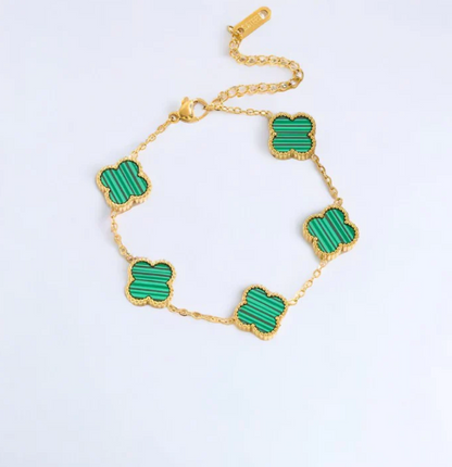 AuraGleam Gold-Plated Bracelet