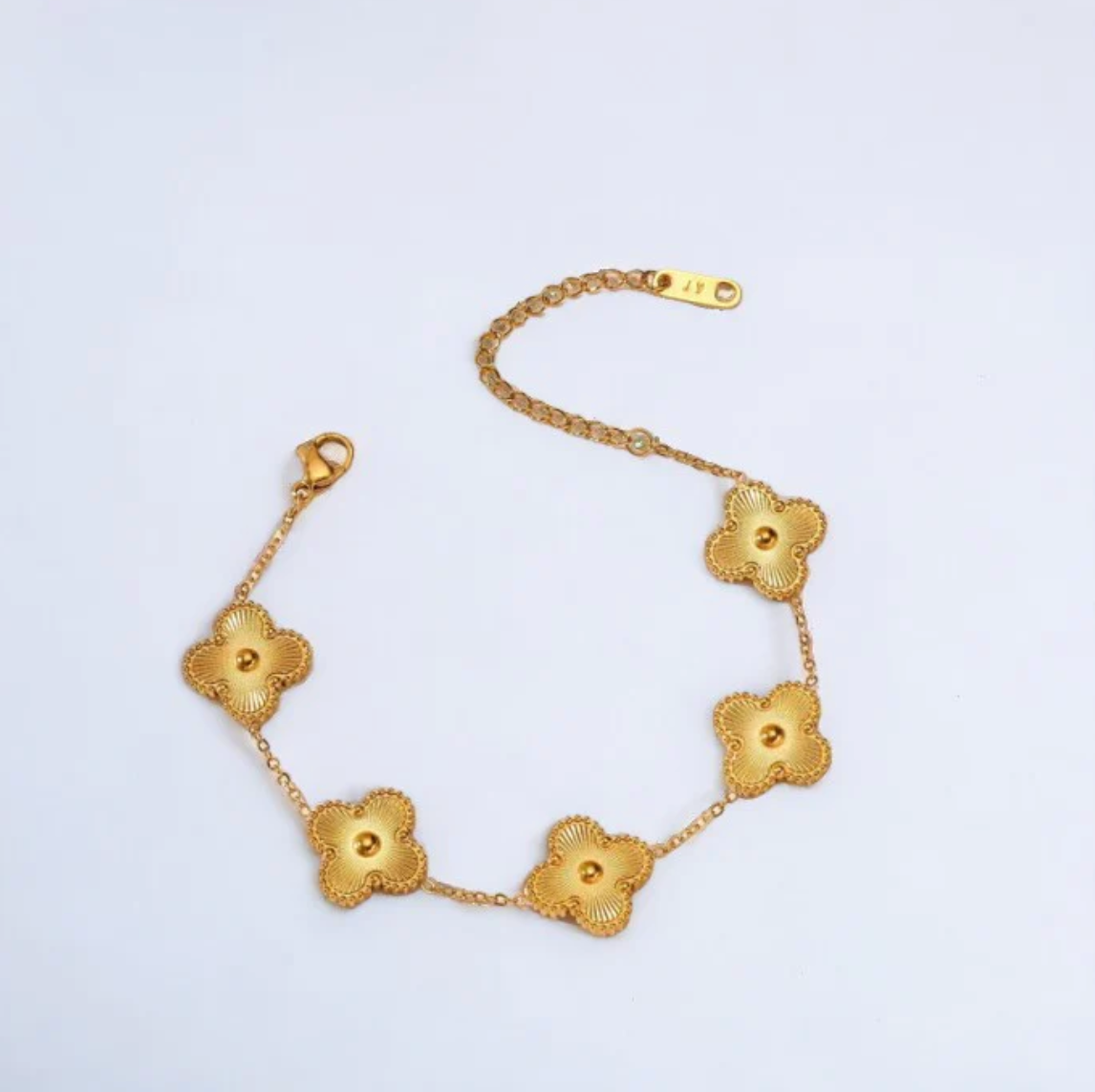 AuraGleam Gold-Plated Bracelet