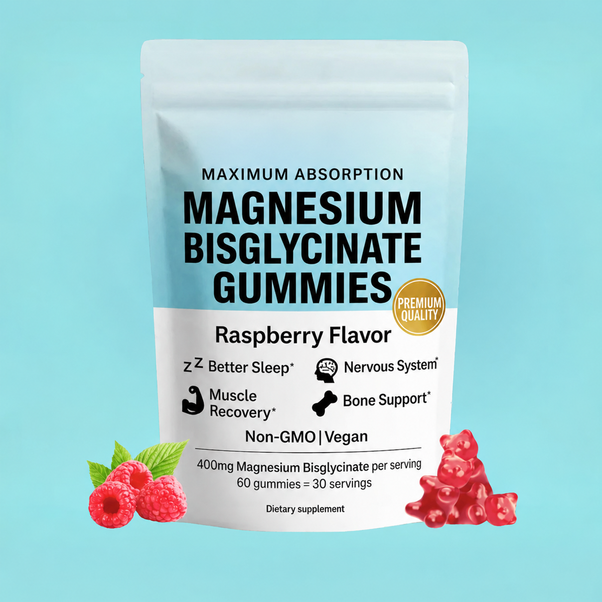 Rem® - Magnesium Bisglycinate Gummies