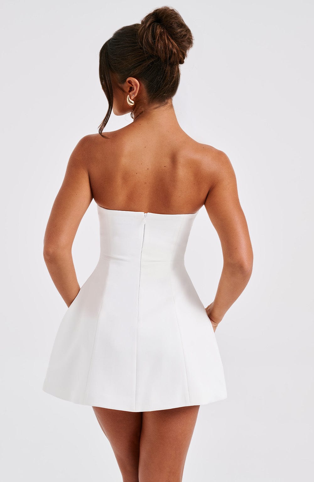 Elegant Ivory Mini Dress (60% OFF CLEARANCE SALE)