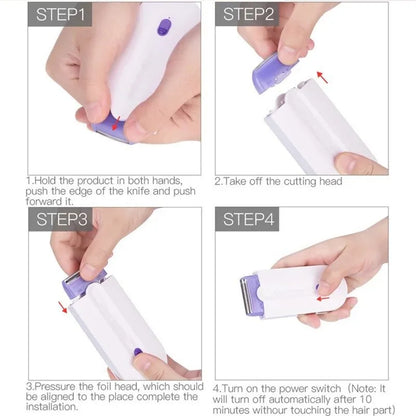 SilkySmooth™: Laser Epilator Delight